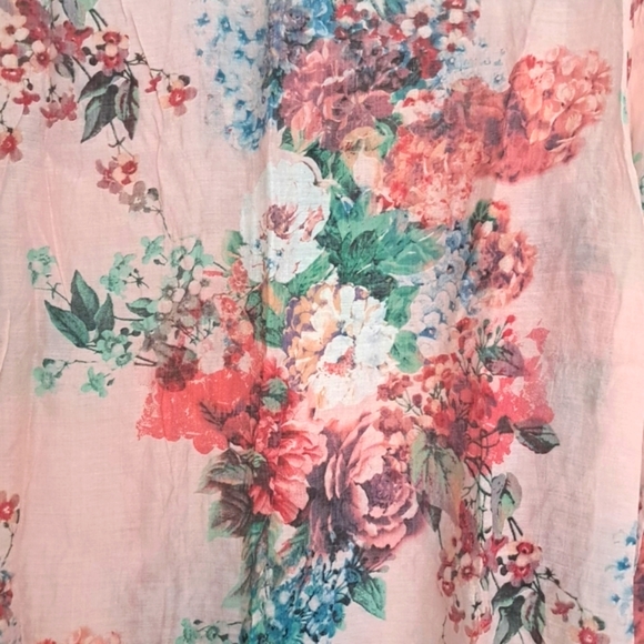 Floral Long Sleeve Top size S - Picture 6 of 9